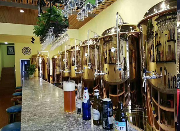 某娛樂場所與啤酒設備廠家合作案例